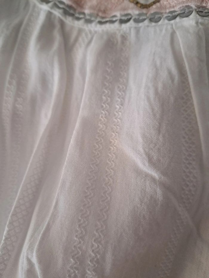 Blouse vintage liseret brodé - photo numéro 4