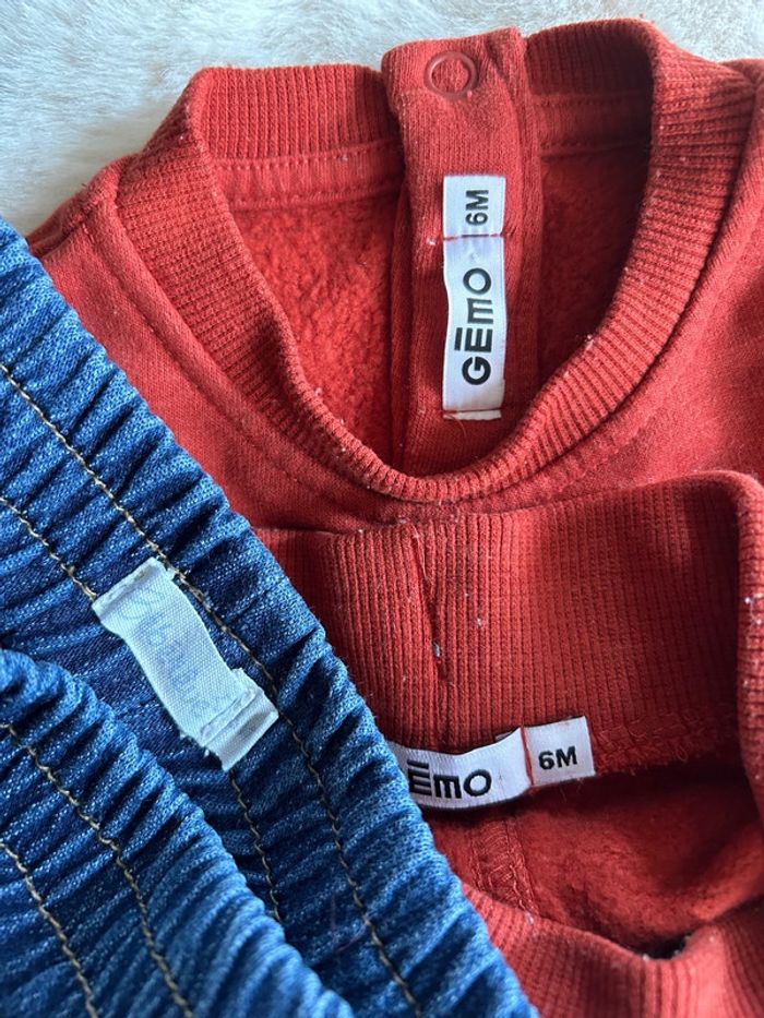 Ensemble jogging avec cargo 6 mois - photo numéro 13