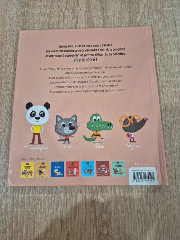 Livre Panique au muséum La récré des animaux - photo numéro 2