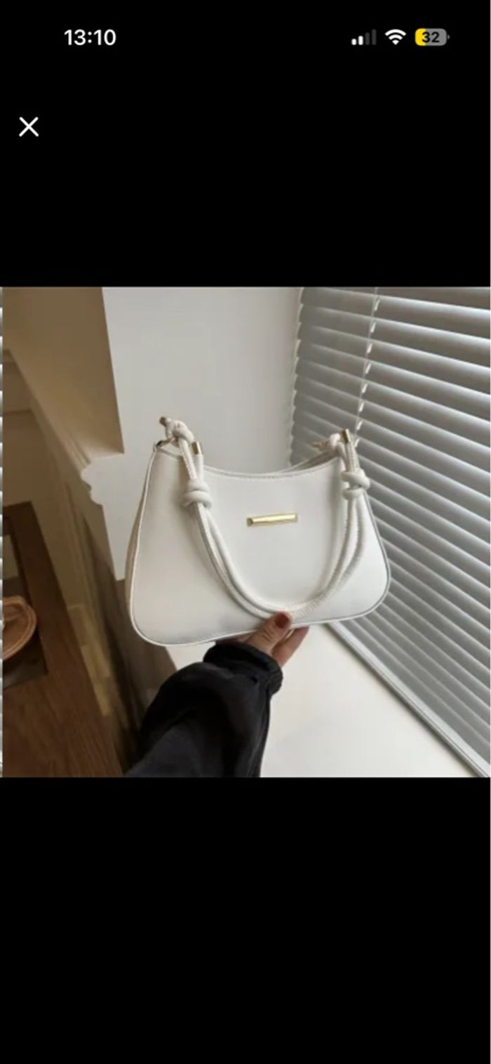 Petit sac carré à aisselles à main haut de gamme pour femmes - photo numéro 4