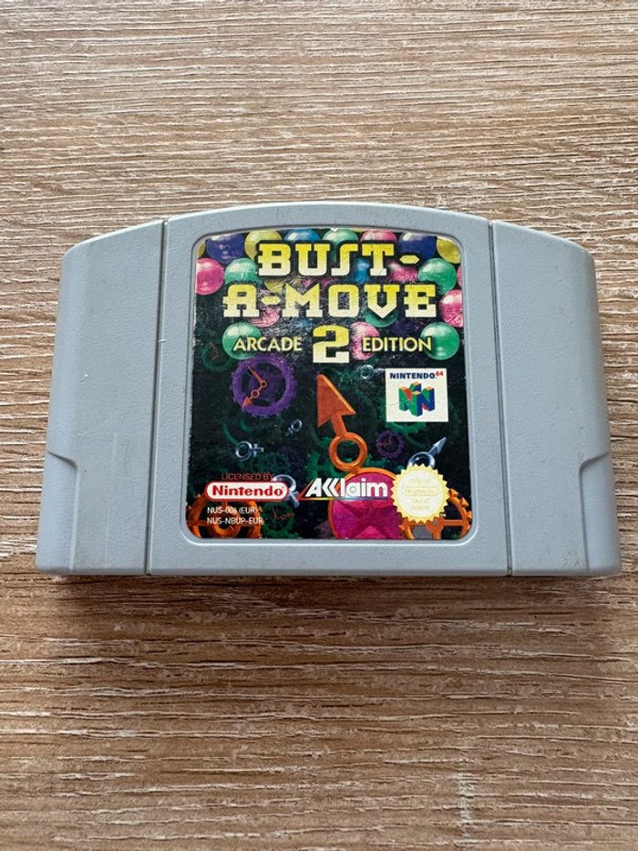 Bust a move 2 nintendo 64