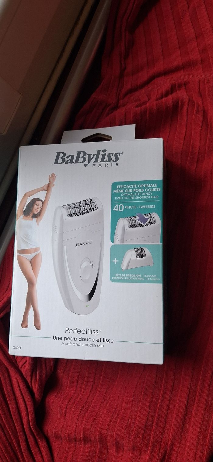 Epilateur BABYLISS Perfect'Liss G802E (prix négociable)