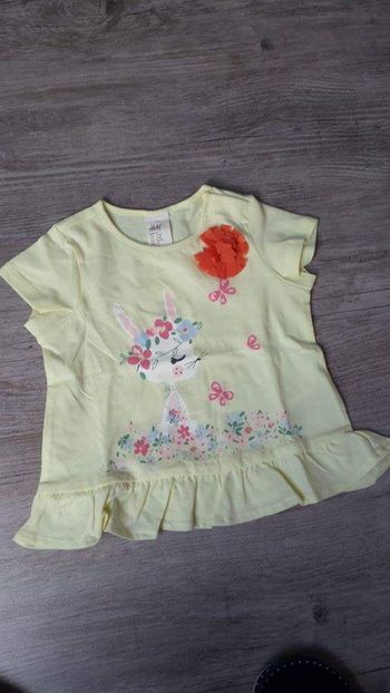 Tshirt jaune H&M