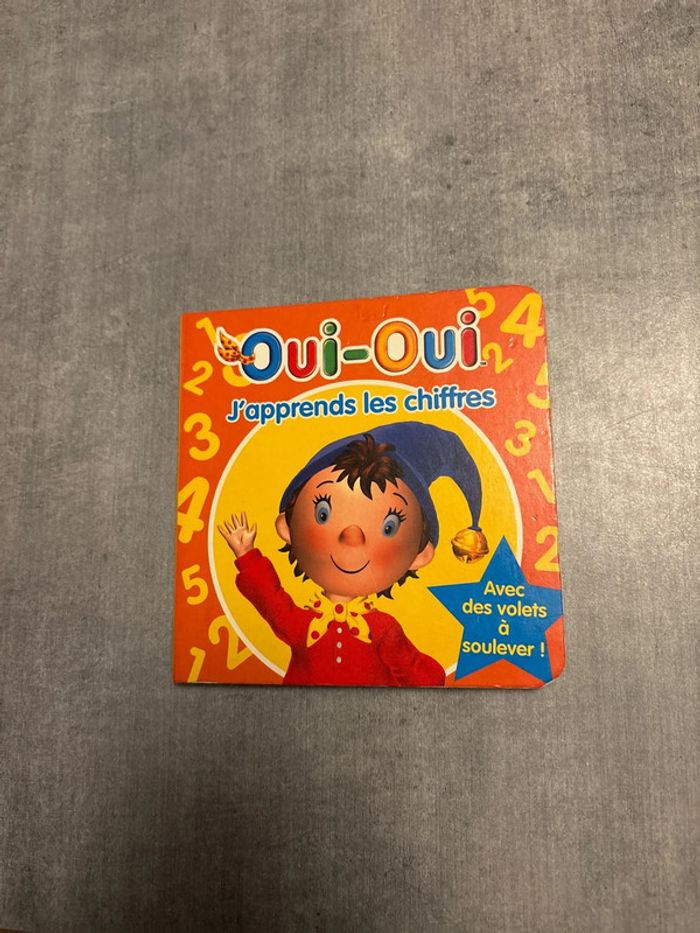 Livre oui oui j’apprends les chiffres