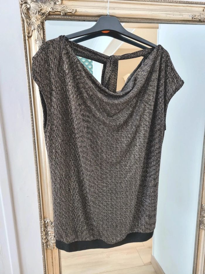 Blouse pailletée Jacqueline Riu femme