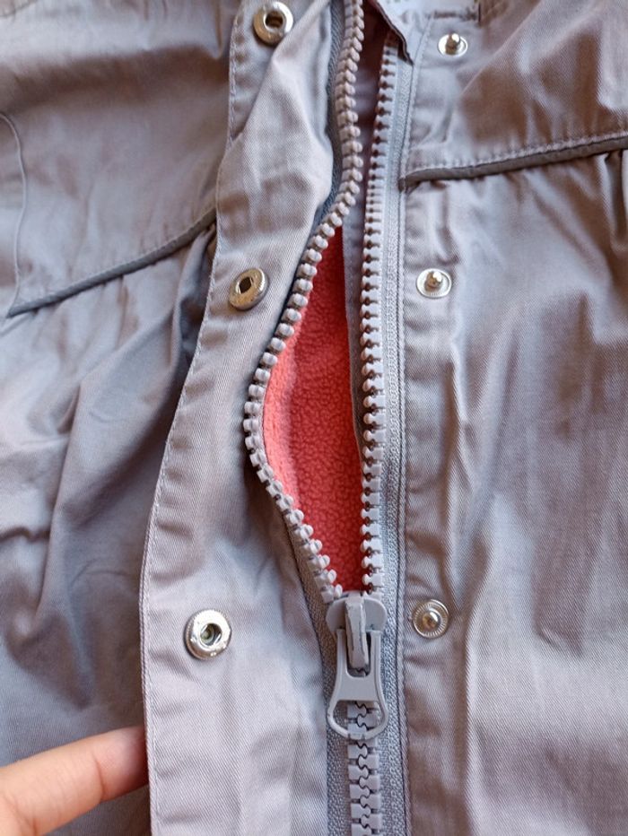 Veste légère doublée polaire fille Vertbaudet taille 8 ans - photo numéro 8