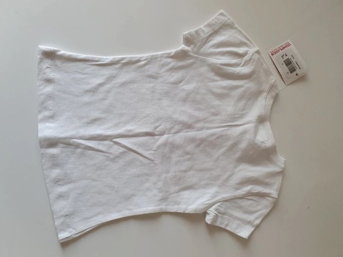 Tee-shirt blanc complice Neuf 24 mois - photo numéro 3