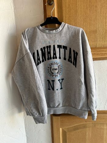 Sweat gris Primark - taille 10/11 ans 