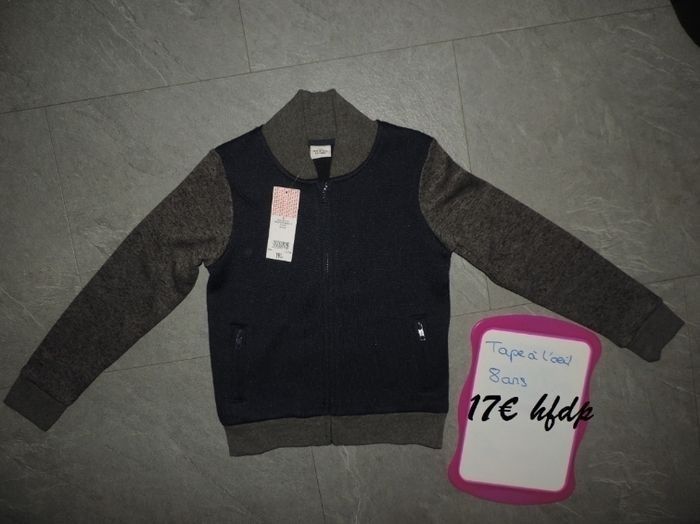 veste tape à l'oeil taille 8 ans