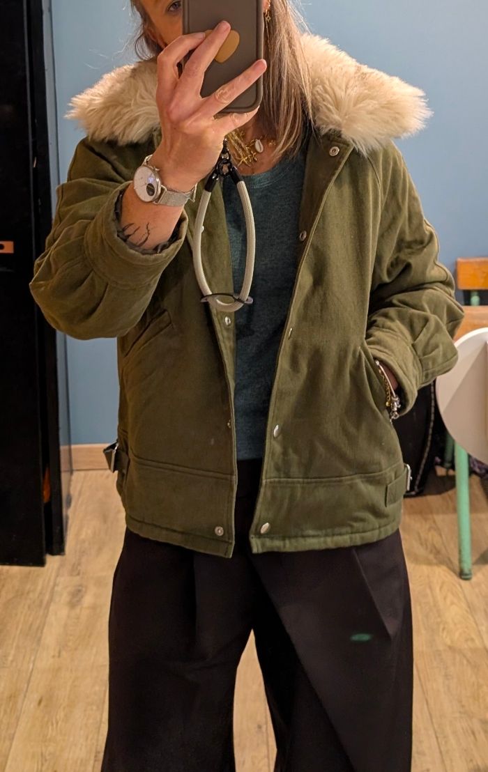 Veste aviateur Etam S - photo numéro 2