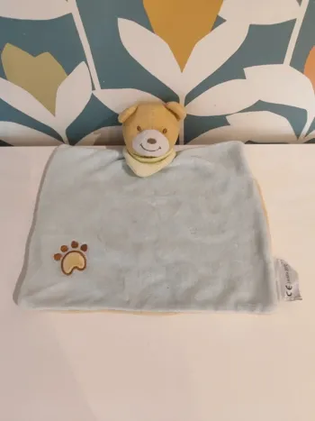 Doudou plat ours amtoys