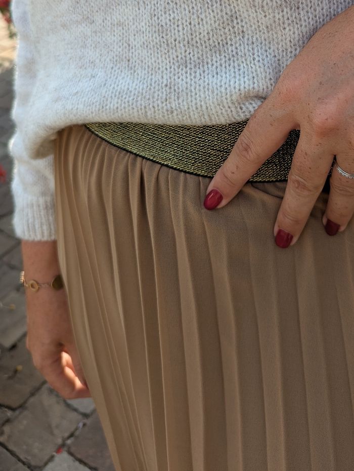 Jupe longue plissée Vienne camel
TU - photo numéro 3