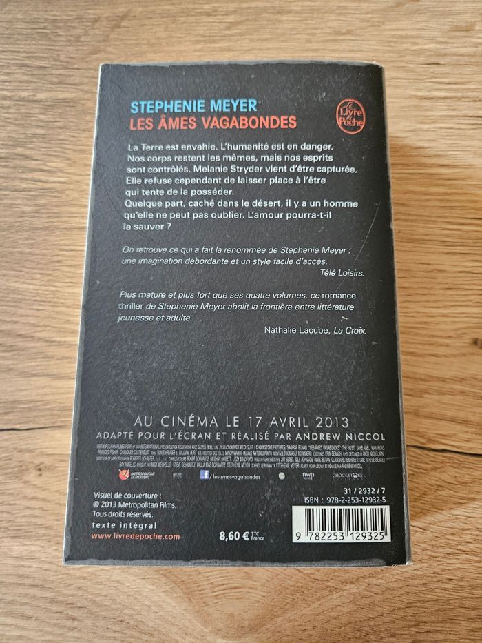 Les âmes vagabonde de Stephenie Meyer - photo numéro 2