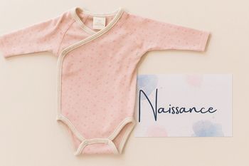 Body ouverture devant - naissance