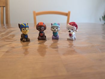 Lot de 4 mini figurines Pat patrouille