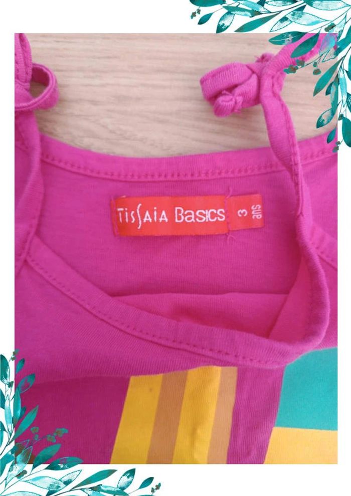 Tee shirt top à fines bretelles 3 ans - photo numéro 2