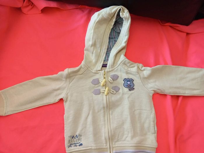 Gilet sweat zippé 18 mois Sergent Major - photo numéro 2