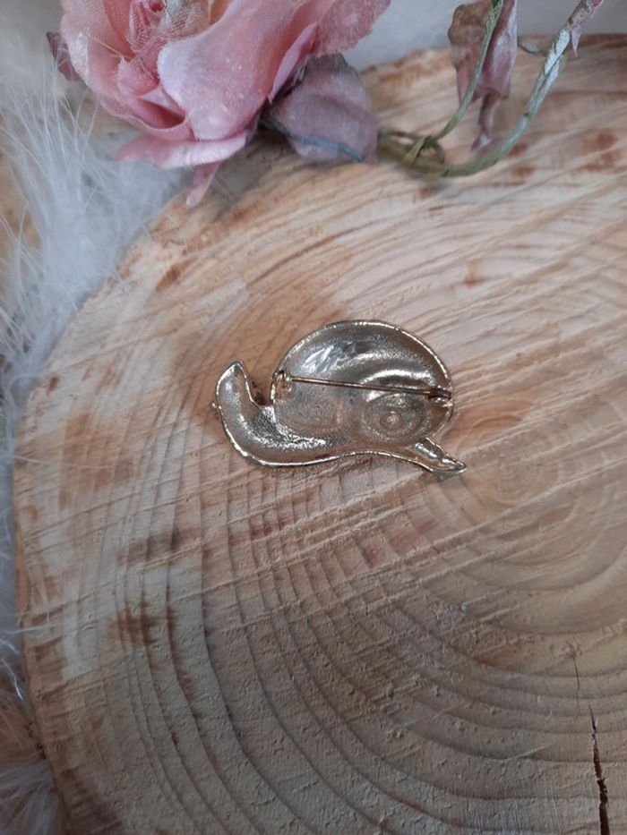 Broche escargot - photo numéro 2
