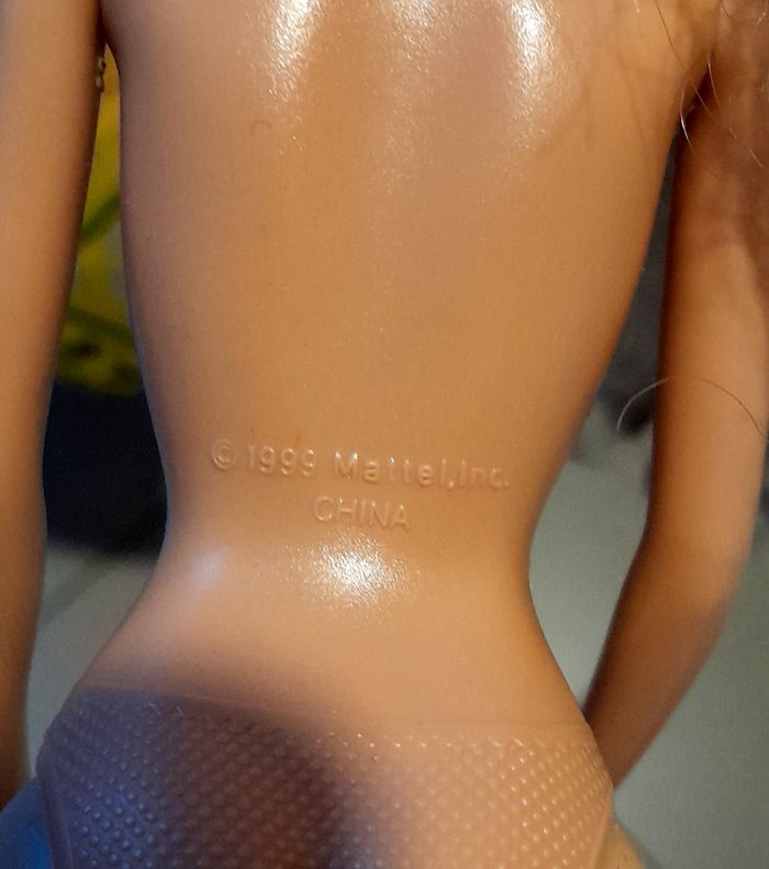 poupée barbie vintage 1999 my scene blonde avec cils - photo numéro 2