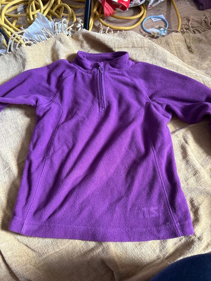 Gillet mauve