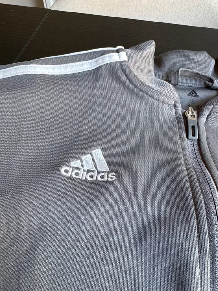 Veste de sport adidas grise - photo numéro 5
