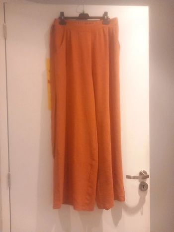 Pantalon large fluide L