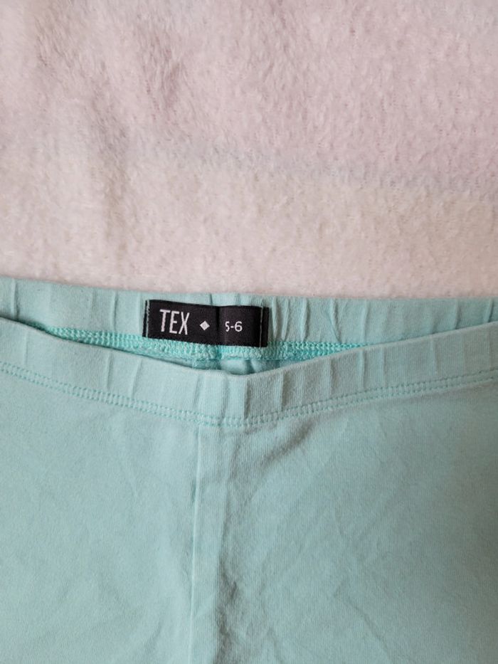 Short cycliste fille bleu 5-6 ans - photo numéro 2