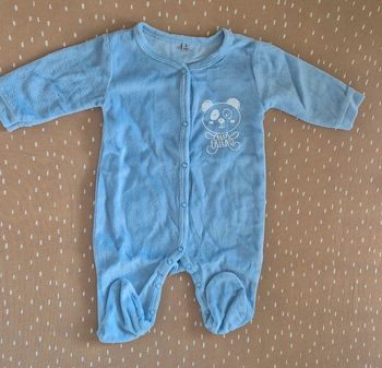 Pyjama velours 3 mois