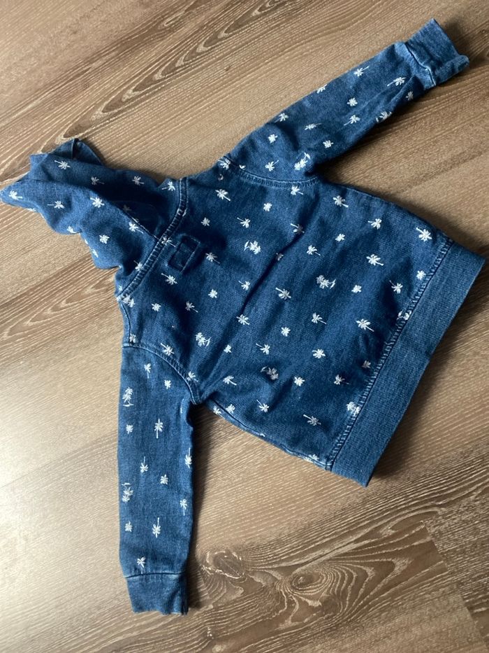 Sweat à capuche garçon 12mois - photo numéro 3