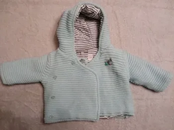 Gilet bleu Sergent Major 3 mois (réf interne C13)(familleac72)