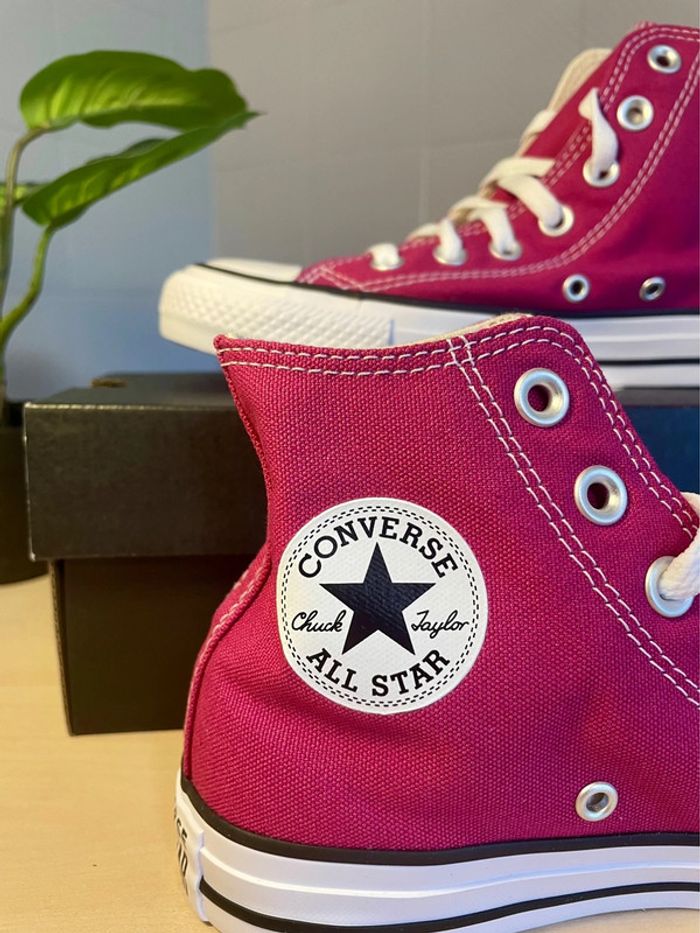 Converse Chuck Taylor glow purple / Bordeaux - photo numéro 6