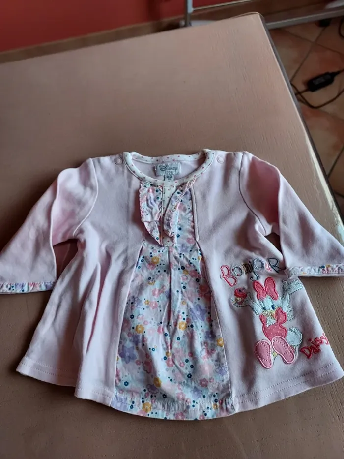 lot 6 vêtements fille 3 mois - photo numéro 3