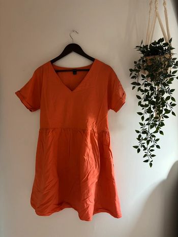 Robe orange fluide - Shein - Taille L