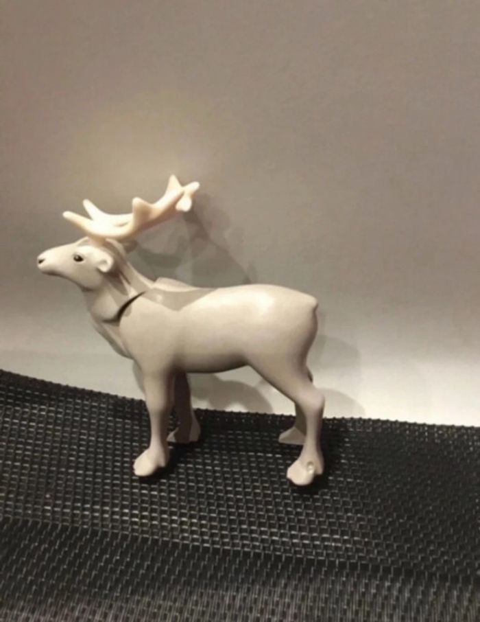 Playmobil figurine Rêne Wiltopia très bon état, comme neuf animaux sauvages Noël - photo numéro 3