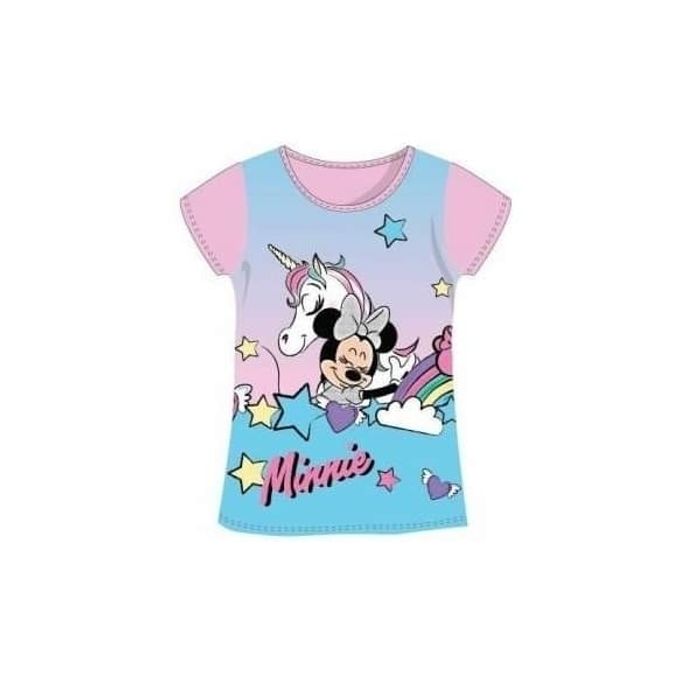 Tee-shirt minnie rose clair 6 ans