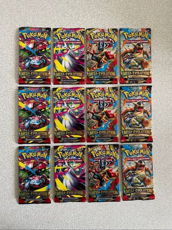 Lot Artset Pokémon Méga Évolution (ME01/EV11)