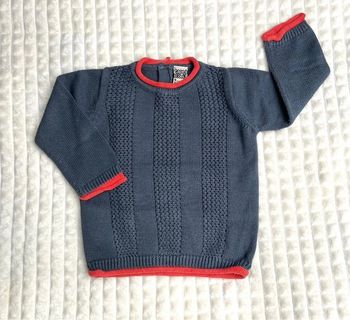 Pull garçon 9/12 mois, tape à l'œil