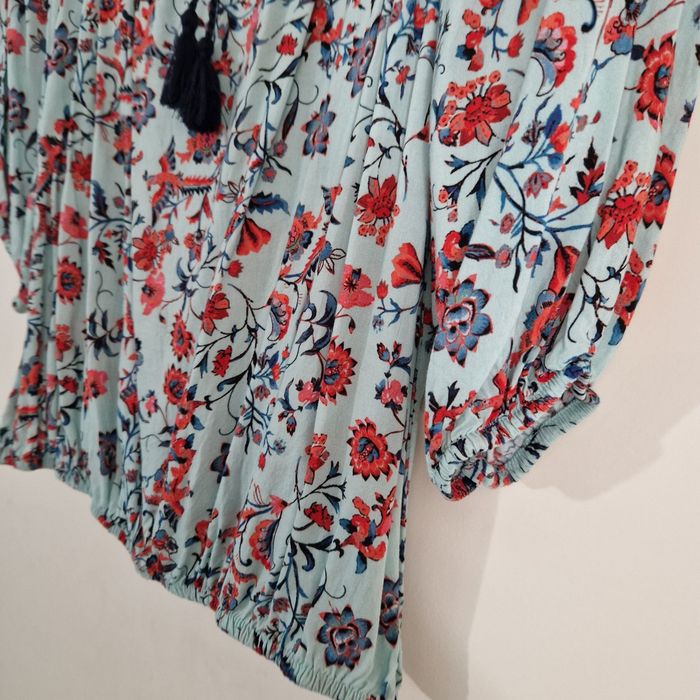 Blouse Fleurie Cache-Cache, Taille 40, Très bon état - photo numéro 6