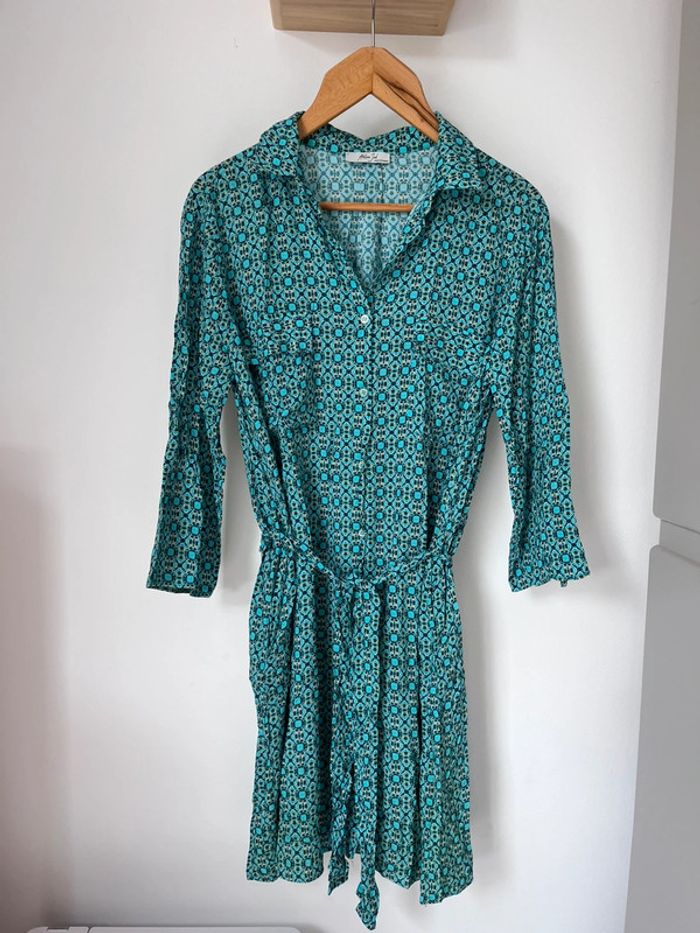 Robe fluide verte - photo numéro 2