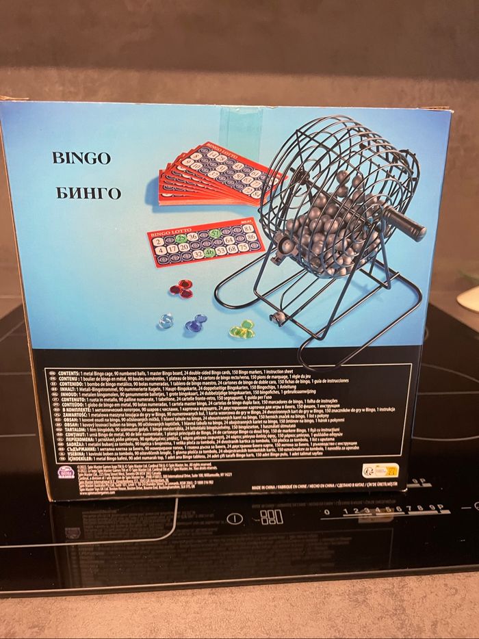 Jeu loto avec cage - photo numéro 2