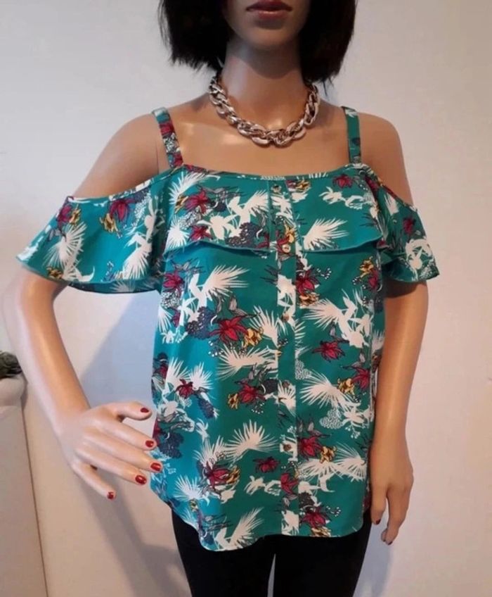 Blouse d'été Comme neuve Taille M🌿💞