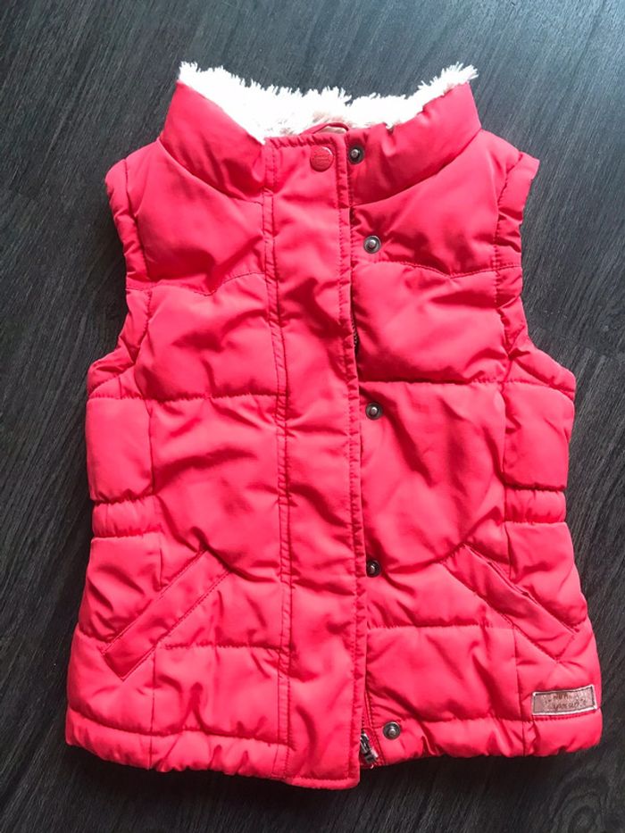 Doudoune sans manche orange H&M 6 ans