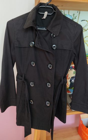 Trench-coat noir en 12 ans