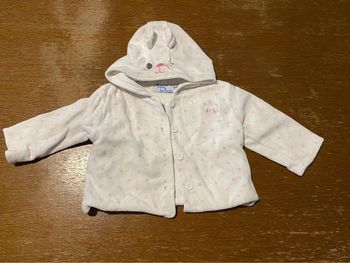 Gilet à capuche lapin