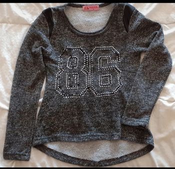 Haut manches longues fille 6-7 ans / Fashion