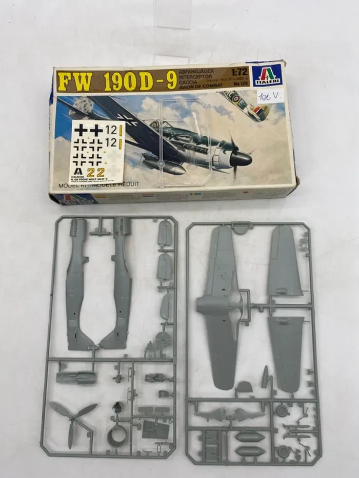 Maquette Italeri Fw 190d-9 avion de combat - photo numéro 2