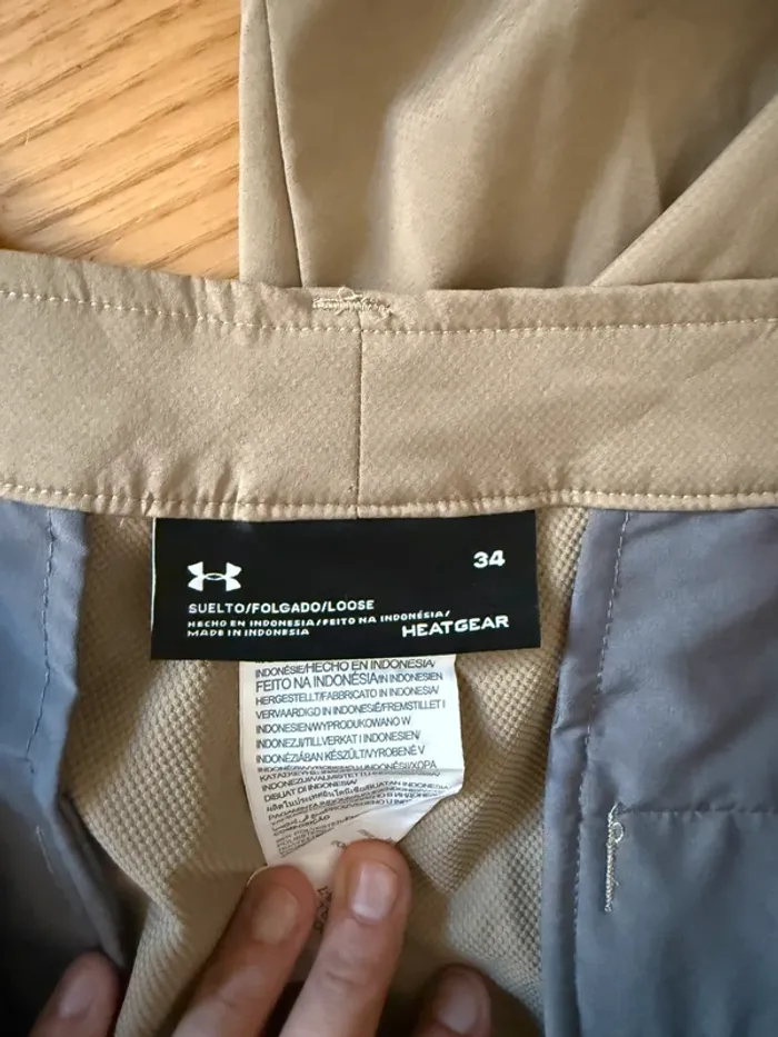 Short en très bon état marron under armour - photo numéro 7