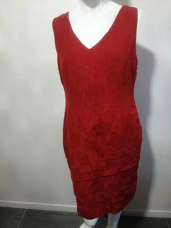 robe casual 1 2 3 rouge taille 48