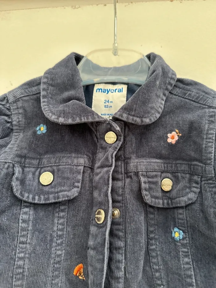 Veste velours Mayoral - photo numéro 2
