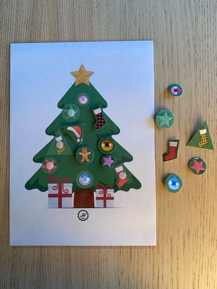 Fiche Montessori : Spécial Noël : Le sapin - photo numéro 2